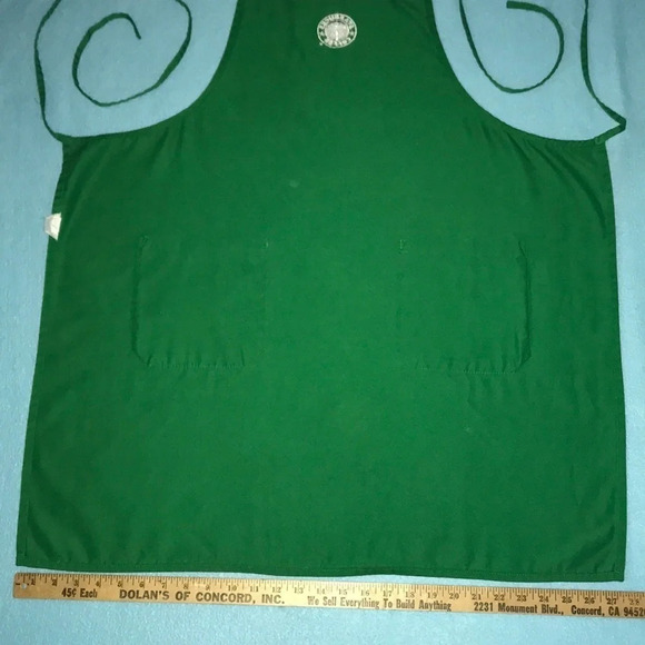 STARBUCKS apron adjustable strap 2 pockets - Picture 6 of 6